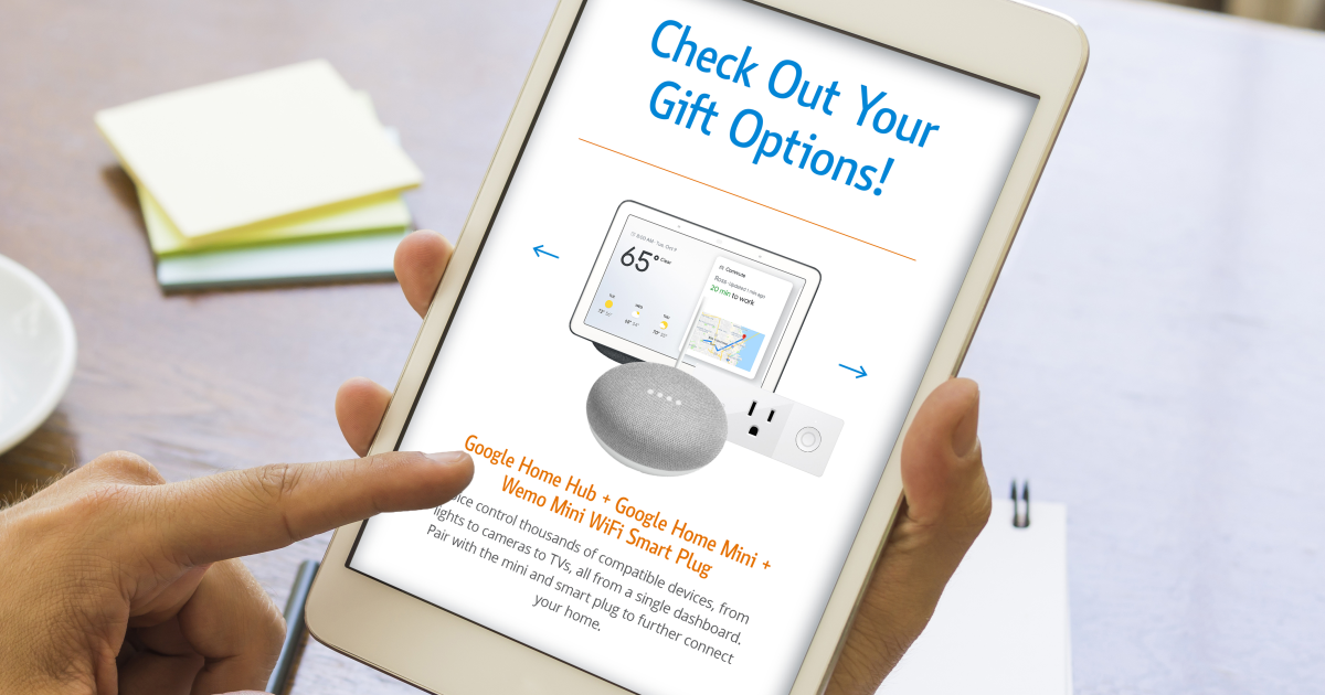 customer loyalty gift catalog